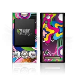  Design Skins for Sony Ericsson W705   Color Alarm Design 