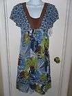 nwt haven bleu beaded dress blue lagoon sz s lined