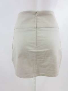 You are bidding on a DOO RI Tan Khaki Pleated Short Mini Skirt size 4.