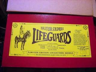 BRITISH LIFE GUARDS Mounted Soldiers Limited Issue MIB  