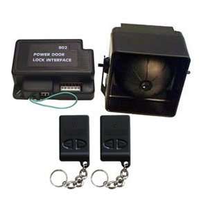   Piece Car Alarm Security System With 2 Remotes And Door Lock Module