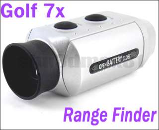 Digital Pocket 7x Golf Range Finder Golf Scope + Strap +Bag S627 