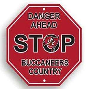  Tampa Bay Buccaneers Stop Sign