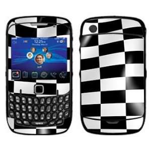  Checkered Flag Skin for Blackberry Curve 8520 and 8530 