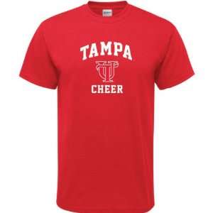 Tampa Spartans Red Cheer Arch T Shirt 