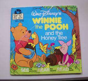 Winnie the Pooh and the Honey Tree RECORD & BOOK  