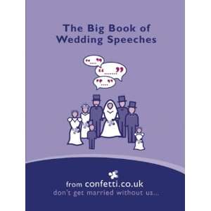    Big Book of Weddingspeeches (9781840914320) Confetti.Co.UK Books