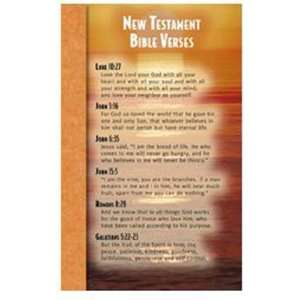  New Testament Bible Verses Memory Cards Toys & Games
