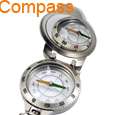 In 1 Military Marching Camping Lensatic LED Compass  