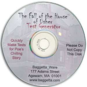  Fall of the House of Usher Test Generator CD ROM Office 