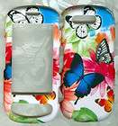mult butterfly RUBBERIZED Samsung Highlight T749 phone cover hard 