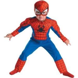    Disguise 177488 Spider Man Muscle Toddler Costume