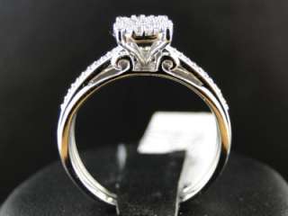   LADIES WOMENS ROUND CUT DIAMOND WEDDING ENGAGEMENT BRIDAL RING  