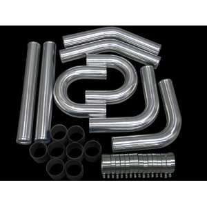   OD Universal Aluminum Piping Kit,Mandrel Bent,Polished. Automotive