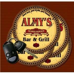  ALMYS Family Name Bar & Grill Coasters