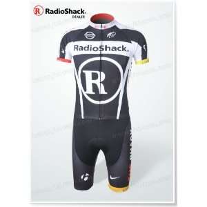  dhl shipment team 2011 radio shack black cycling wear 