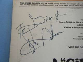 THE BEST OF DON GIBSON VOLUME II RCA LSP 4281 SIGNED AUTOGRAPHED ALBUM 