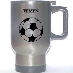  Yemeni Soccer Stainless Steel Mug   Yemen 