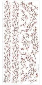 Country Berries Vine Wall Decal Room Decor Vinyl Garland Decals NEW 