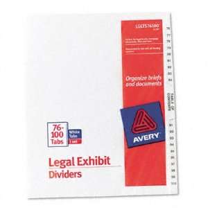  Avery Avery Style Legal Side Tab Divider AVE11397 Office 