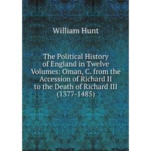  The Political History of England in Twelve Volumes Oman 