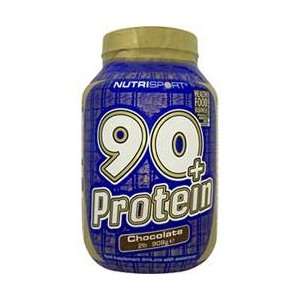  Nutrisport 90+ Protein   0.91kg Tub   Chocolate Sports 