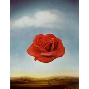  Dali Art Reproductions and Oil Paintings Meditative Rose 
