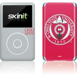  Ohio State University Red and Gray skin for iPod Classic 