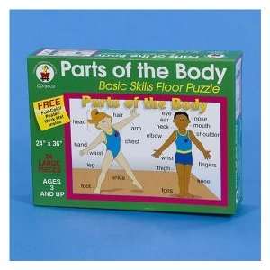 Parts of the Body   Floor Puzzle  Toys & Games  