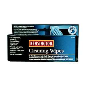    Kensington Cleaning Wipes Pre Moistened (60 Count) Electronics