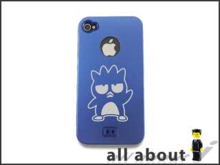 Phone 4 4S Metal Case With Badtz Maru XO Cartoon Logo Aluminum 
