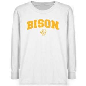  NCAA North Dakota State Bison Youth White Logo Arch T 