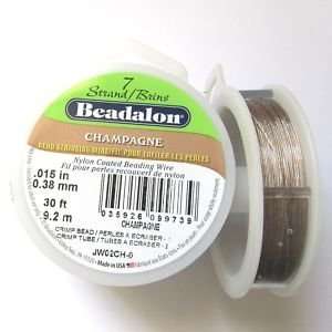 Beadalon Stringing Wire 7 Strand 0.015 Inch (0.38 Millimeter 