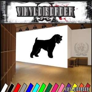 Dogs Terrier Soft Coated Wheaten Terrier Vinyl Decal Wall Art Sticker 