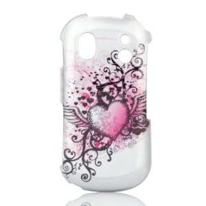   Phone Shell for Samsung U460 Intensity 2 (Grunge Heart) Cell Phones