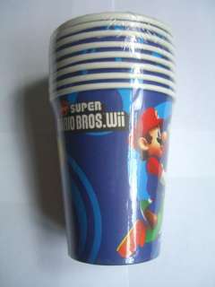SUPER MARIO BROS.   8 Paper Party Cups {DK PC}  