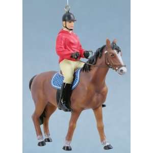  Equestrian Rider Christmas Ornament