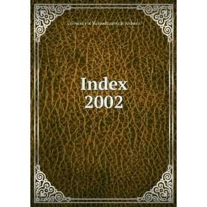  Index. 2002 University of Massachusetts at Amherst Books