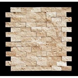  Walnut Travertine Versailles / Ashlar Pattern Tiles (UF/B 