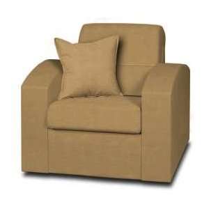  Mission Buff Faux Leather Brook Chair