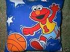 ELMO BASKETBALL TODDLER PILLOW BY STUFFIN FLUFFIN