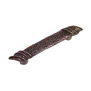   OR128ABG, Handle, Stipple, Antique Bright Gold