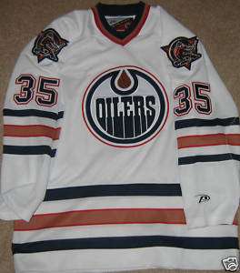 Pro Player Tommy Salo Edmonton Oilers hockey jersey XL  