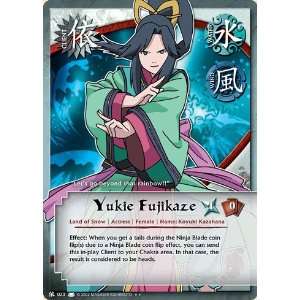  Naruto TCG Eternal Rivalry C 023 Yukie Fujikaze Rare Card 