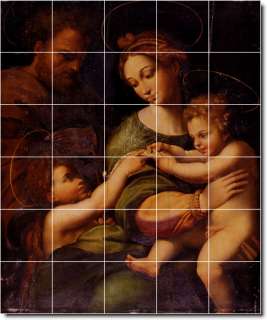 Holy Family With Saint John The Baptist by Raphael