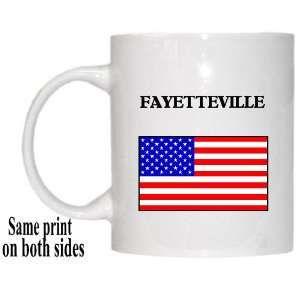  US Flag   Fayetteville, North Carolina (NC) Mug 