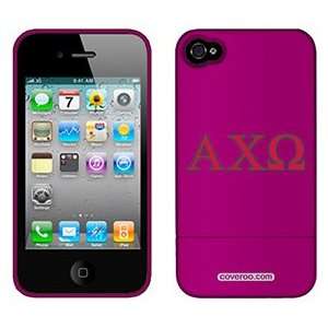   Alpha Chi Omega letters on AT&T iPhone 4 Case by Coveroo Electronics