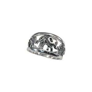   Marcasite Elephant Ring Size 5 8 Lifetime Guarantee S 28 (6) Jewelry
