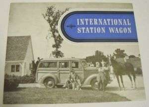 IH International 1939 Station Wagon Brochure, A 500 CC  