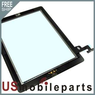 New Apple iPad 2 Touch Glass Screen Digitizer Assembly Home Button 